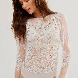 Free People Ready to Party Bodysuit